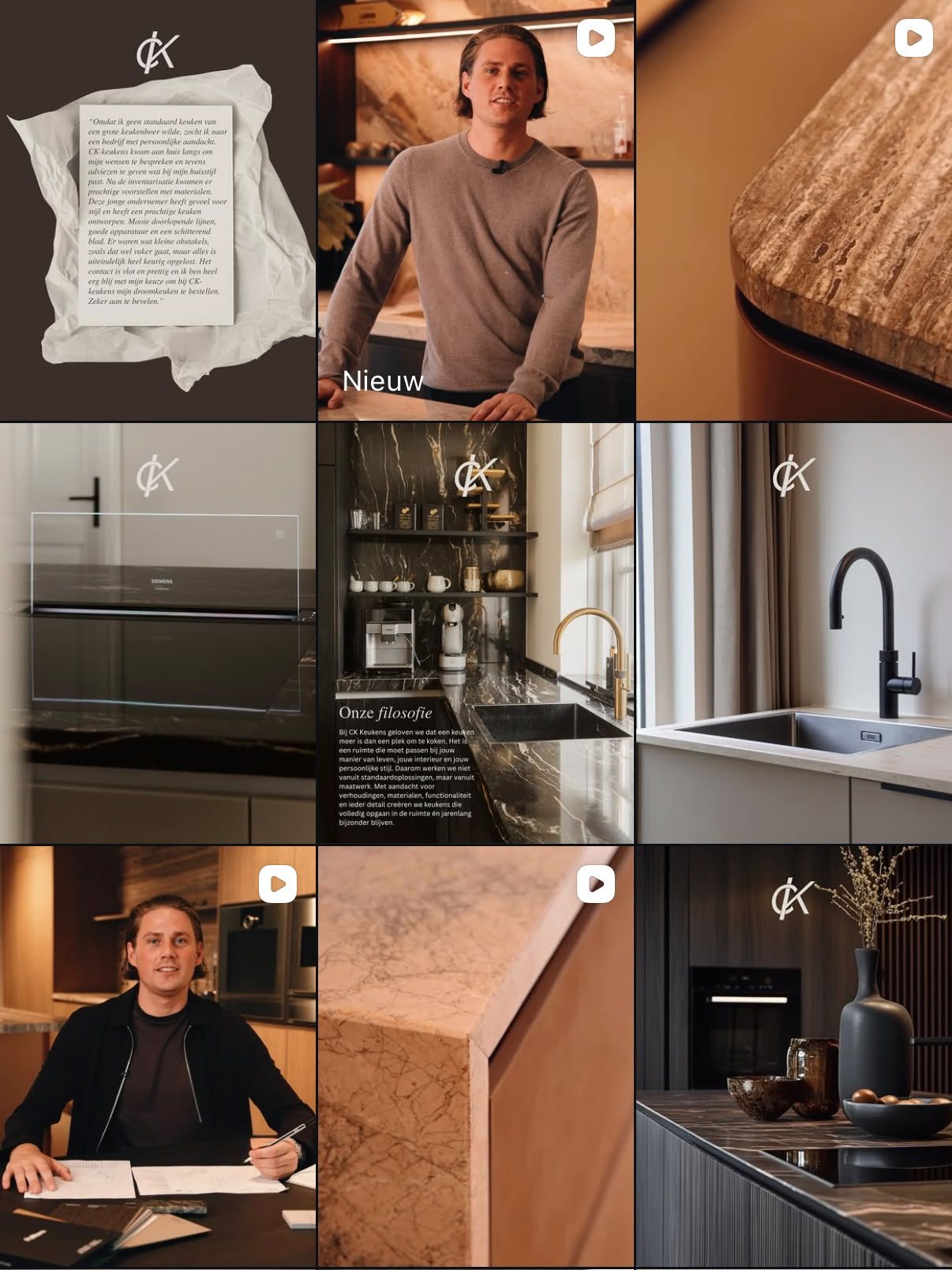 Instagram feed CK Keukens